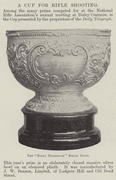 Ein Pokal für Schießwettbewerbe von English Photographer