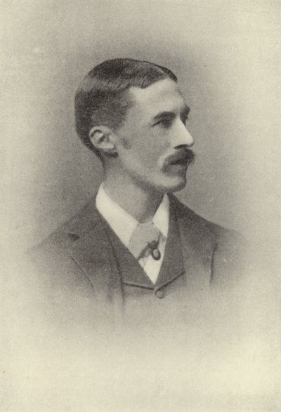 A E Housman, in London 1896 von English Photographer