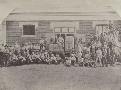 Eine Gruppe von Scherern von English Photographer