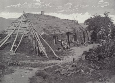 Eine Hochlandhütte, Lochaber von English Photographer