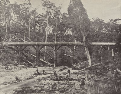 Ein Bergmannsanspruch, nahe Daylesford, Victoria von English Photographer
