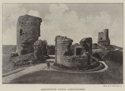 Aberystwyth Castle, Cardiganshire von English Photographer