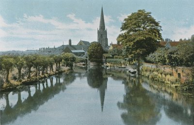 Abingdon, von der Brücke von English Photographer