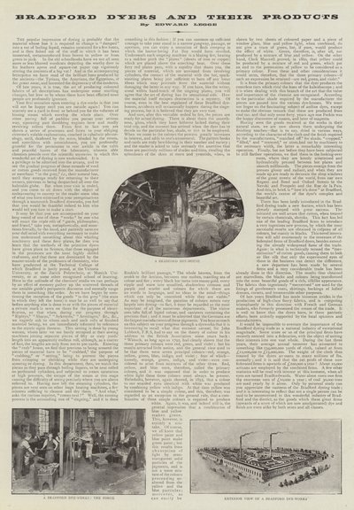 Werbung, Bradford Dyers und ihre Produkte von English Photographer