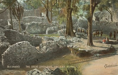 Antike Ruinen von Groß-Simbabwe von English Photographer