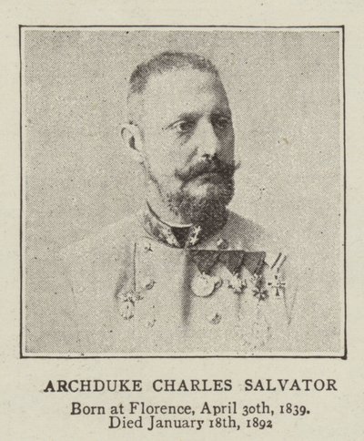 Erzherzog Karl Salvator von English Photographer