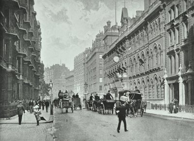 Army and Navy Stores, Victoria Street, Westminster LB: Blick nach Osten von Francis Street, 1895 von English Photographer