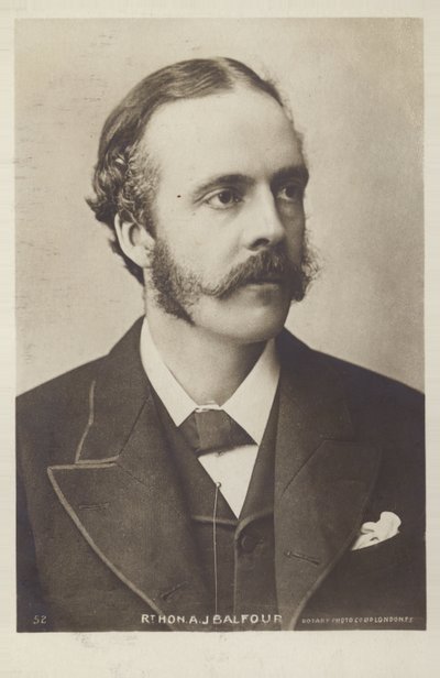 Arthur Balfour von English Photographer