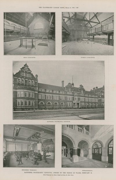 Battersea Polytechnic Institute von English Photographer