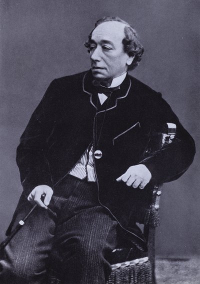 Benjamin Disraeli, Earl of Beaconsfield, britischer konservativer Politiker und Premierminister von English Photographer