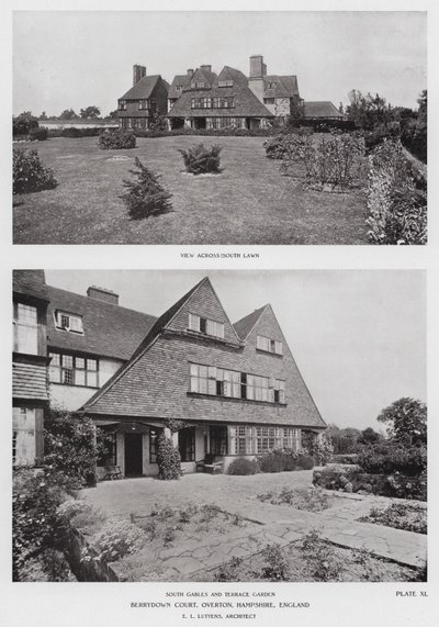Berrydown Court, Overton, Hampshire, England von English Photographer