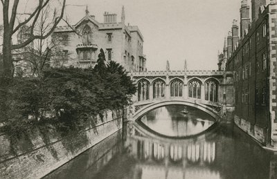 Seufzerbrücke, St Johns College, Cambridge von English Photographer