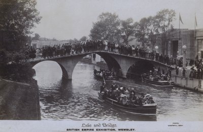 British Empire Exhibition, Wembley: See und Brücke von English Photographer