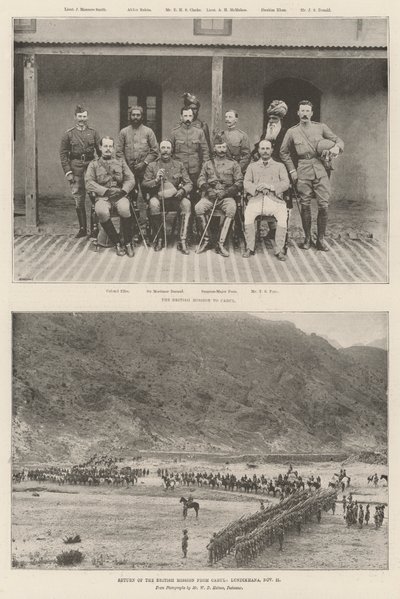 Britische Mission in Kabul von English Photographer