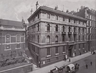 Haus der Britischen und Ausländischen Bibelgesellschaft, Queen Victoria Street von English Photographer
