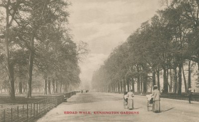 Broad Walk, Kensington Gardens von English Photographer