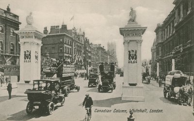 Kanadische Kolonne, Whitehall, London von English Photographer