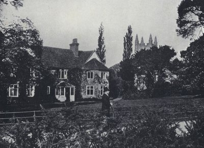 Canon Kingsley und sein Zuhause, Eversley Rectory, Hampshire von English Photographer