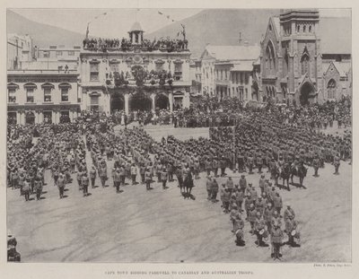 Kapstadt verabschiedet kanadische und australische Truppen von English Photographer