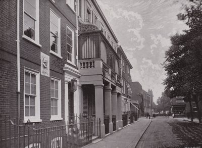 Carlyles Haus, Cheyne Row, Chelsea von English Photographer