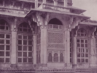 Geschnitztes Gitterfenster, Gwalior von English Photographer