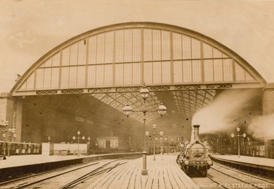 Charing Cross Station, London; Fotografie, 1874 von English Photographer