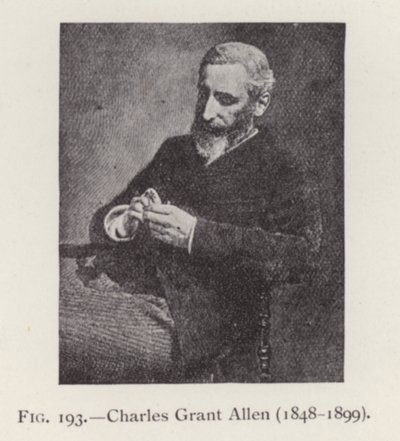 Charles Grant Allen (1848-1899), Porträt von English Photographer