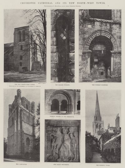Kathedrale von Chichester und ihr neuer Nordwestturm von English Photographer