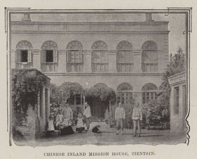Chinesisches Inland-Missionshaus, Tientsin von English Photographer