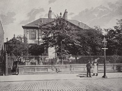 Frühes Zuhause von Christopher North, Paisley von English Photographer