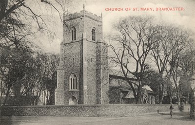 Kirche St. Mary, Brancaster, Norfolk von English Photographer