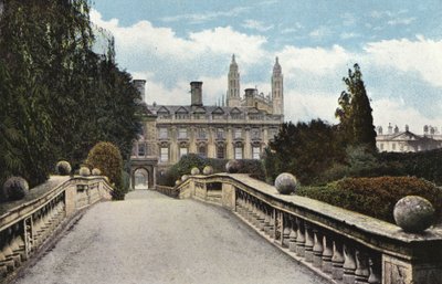 Clare College und Brücke von English Photographer