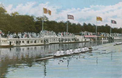 College Barges von English Photographer
