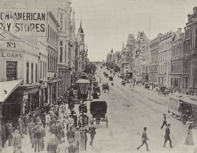 Collins Street, Melbourne von English Photographer