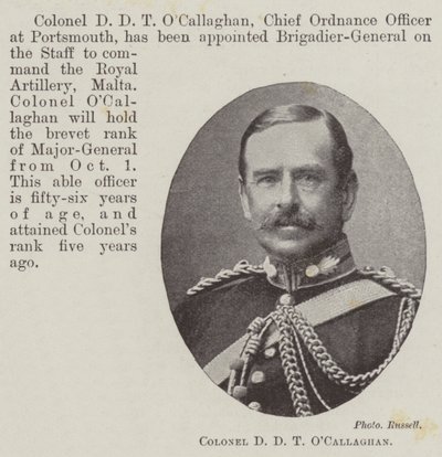 Colonel D. D. T. O