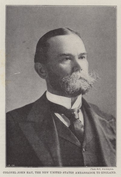 Colonel John Hay, der neue US-Botschafter in England von English Photographer