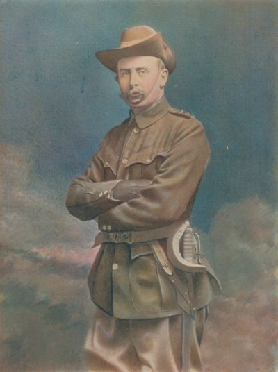 Oberst W. H. Mackinnon. Kommandant der City Imperial Volunteers von English Photographer