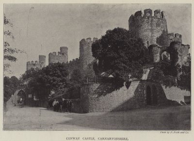 Conway Castle, Carnarvonshire von English Photographer