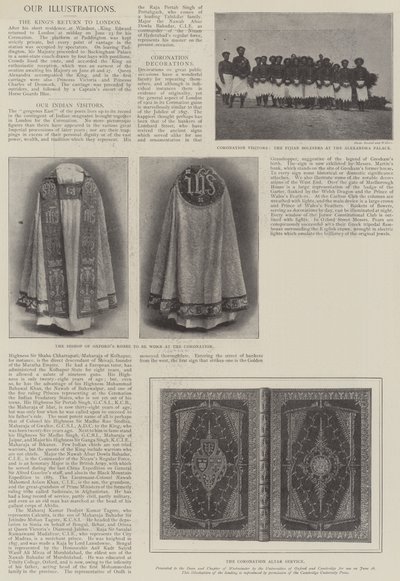 Krönung von Edward VII. von English Photographer