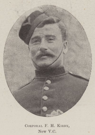 Korporal F H Kirby, neuer VC von English Photographer