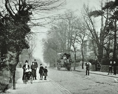 Crouch End Hill, Crouch End, 1894 von English Photographer