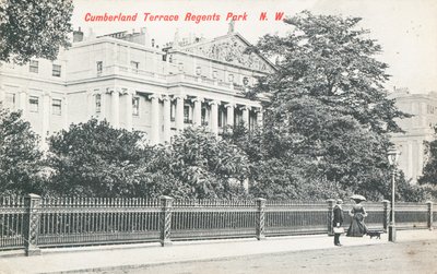 Cumberland Terrace im Regents Park von English Photographer