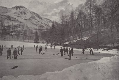 Curling in Birnam von English Photographer