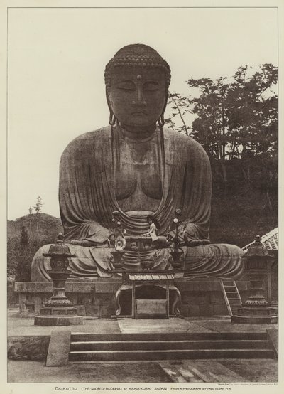 Daibutsu, der heilige Buddha in Kamakura, Japan von English Photographer