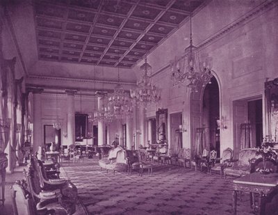 Salon, Regierungshaus, Kalkutta von English Photographer