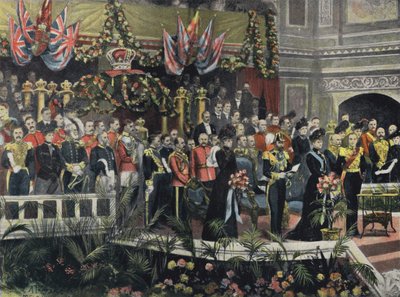 Duke of York eröffnet das erste Bundesparlament, Australien von English Photographer