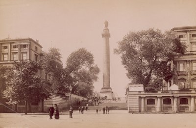 Duke of Yorks Säule, London von English Photographer