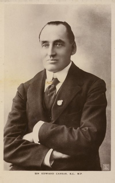 Edward Carson von English Photographer