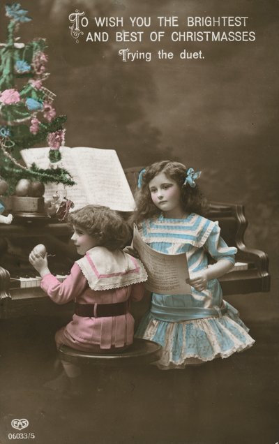 Edwardianische Postkarte von English Photographer