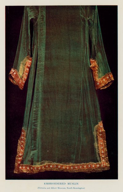 Bestickter Musselin, Victoria and Albert Museum, South Kensington von English Photographer